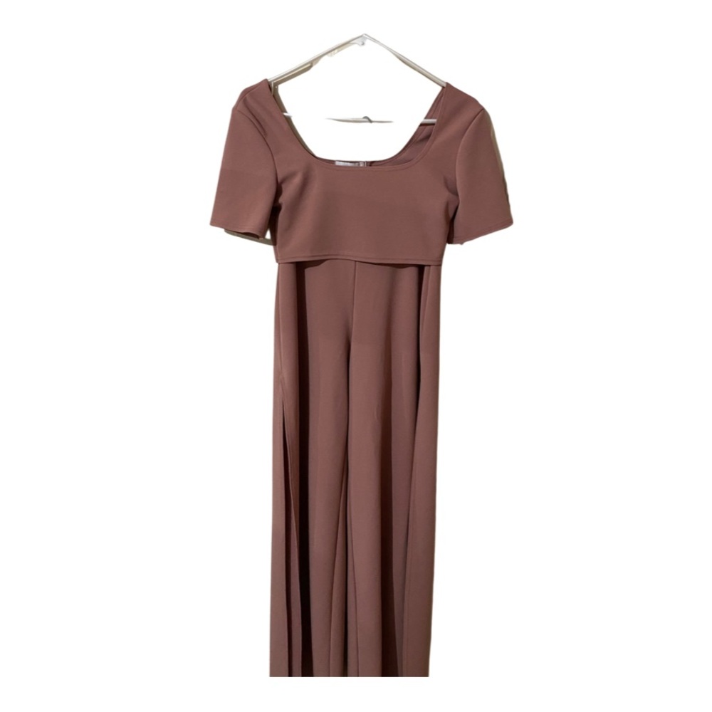 Two-Piece Mauve Colored Set